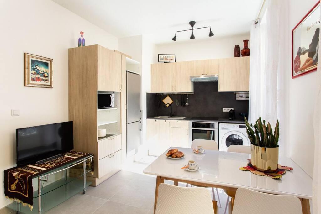 L6 2rooms 2mins Walk From Negresco & Sea Ac-wifi Appartamento *